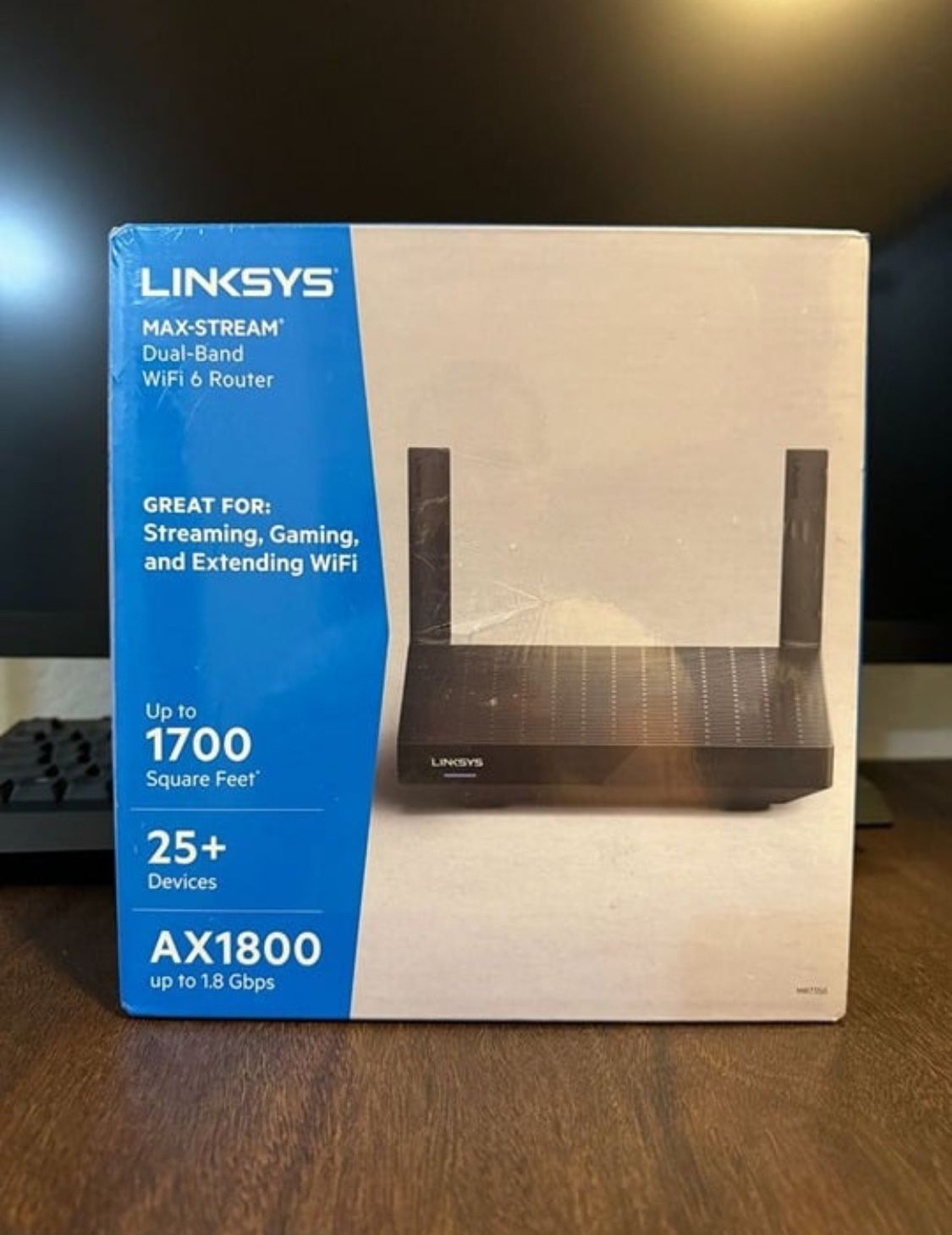 Linksys Mesh Wifi 6 Router, Dual-Band, 1.8Gbps-MR7350.