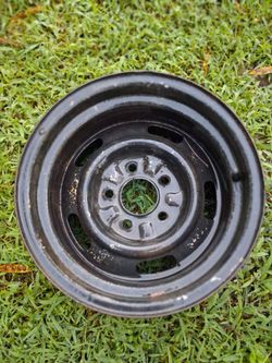 Classic Chevy Wide Steel Wheel 5lug