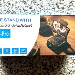 Cell Phone Stand with Bluetooth Speaker 🔥