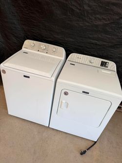 Maytag washer and electric dryer