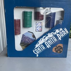 2004 Collector Santa Anita Poker Set