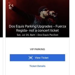 Fuerza regida vip concert tickets 