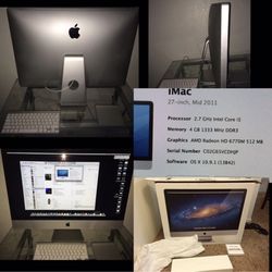 iMac 27 inch
