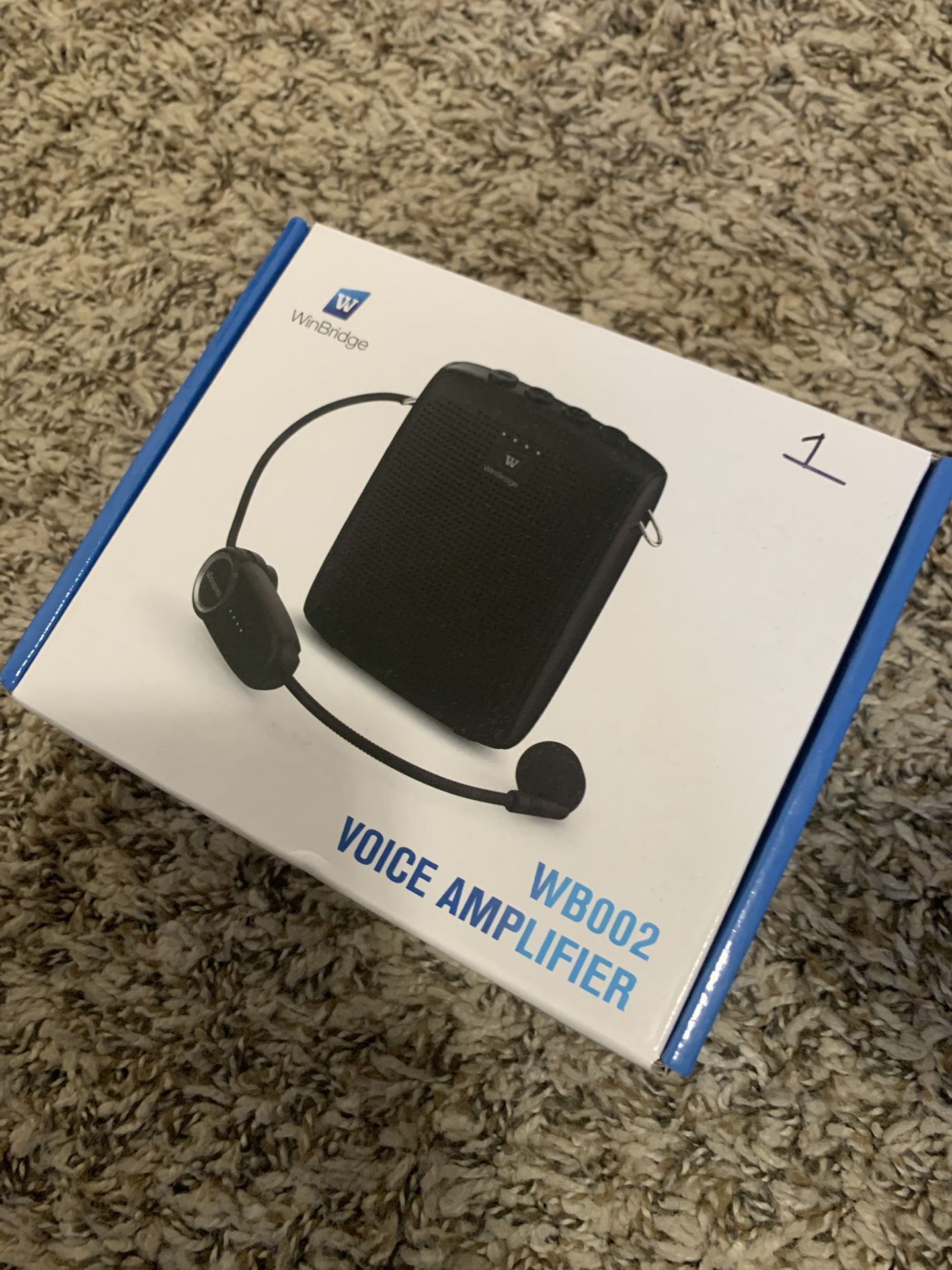 New Winbridge WB002 Voice amplifier Rechargeable