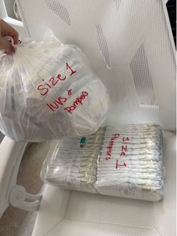 Size 1 diapers