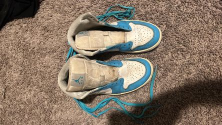 Light blue Jordan 1s