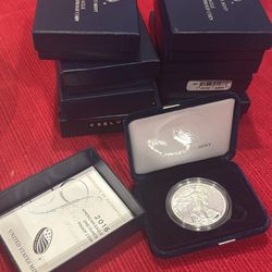 Proof Silver Eagle 1 Ounce Price Is Per Piece