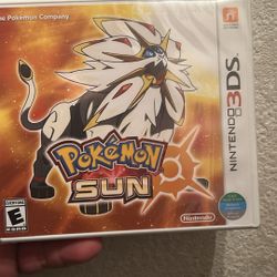 Pokemon Sun Nintendo 3DS game 