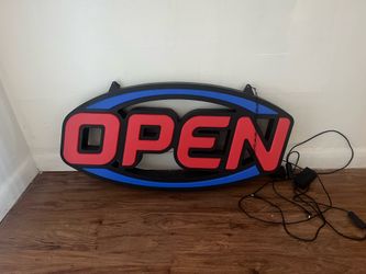 Open Sign
