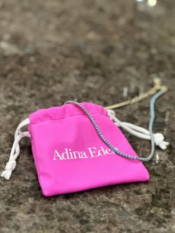 Adina Eden Turquoise Colored CZ Tennis Choker