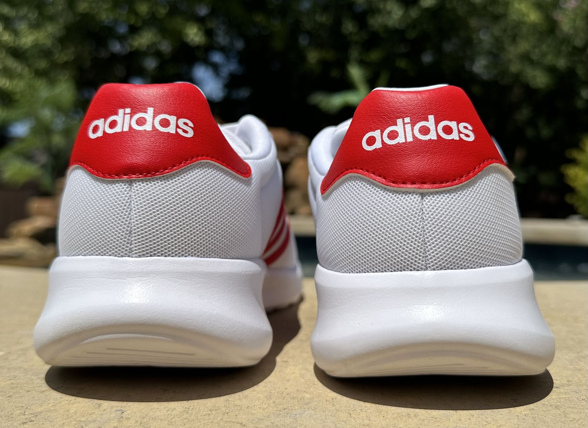 Adidas Lite Racer 3.0 - Red And White - Classic Style Shoe 