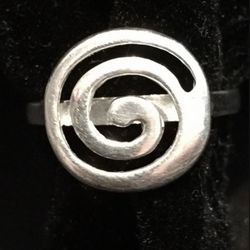 Vintage Silver “Karma” Ring