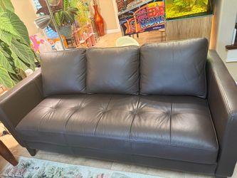 Arizona leather 3 seater couches