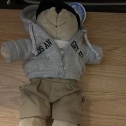 2005 Starbucks Coffee Local Bearista Bear Seattle Hometown Hoodie