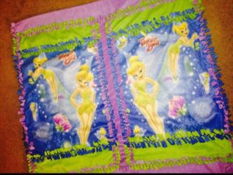 Tinker bell blanket