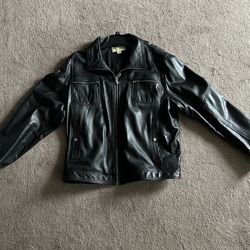 Men’s Michael Kors Leather Jacket XXL