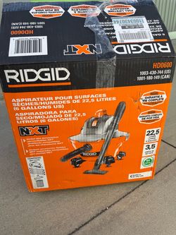 RIDGID HD0600 NXT 6-Gallon Wet/Dry Vac