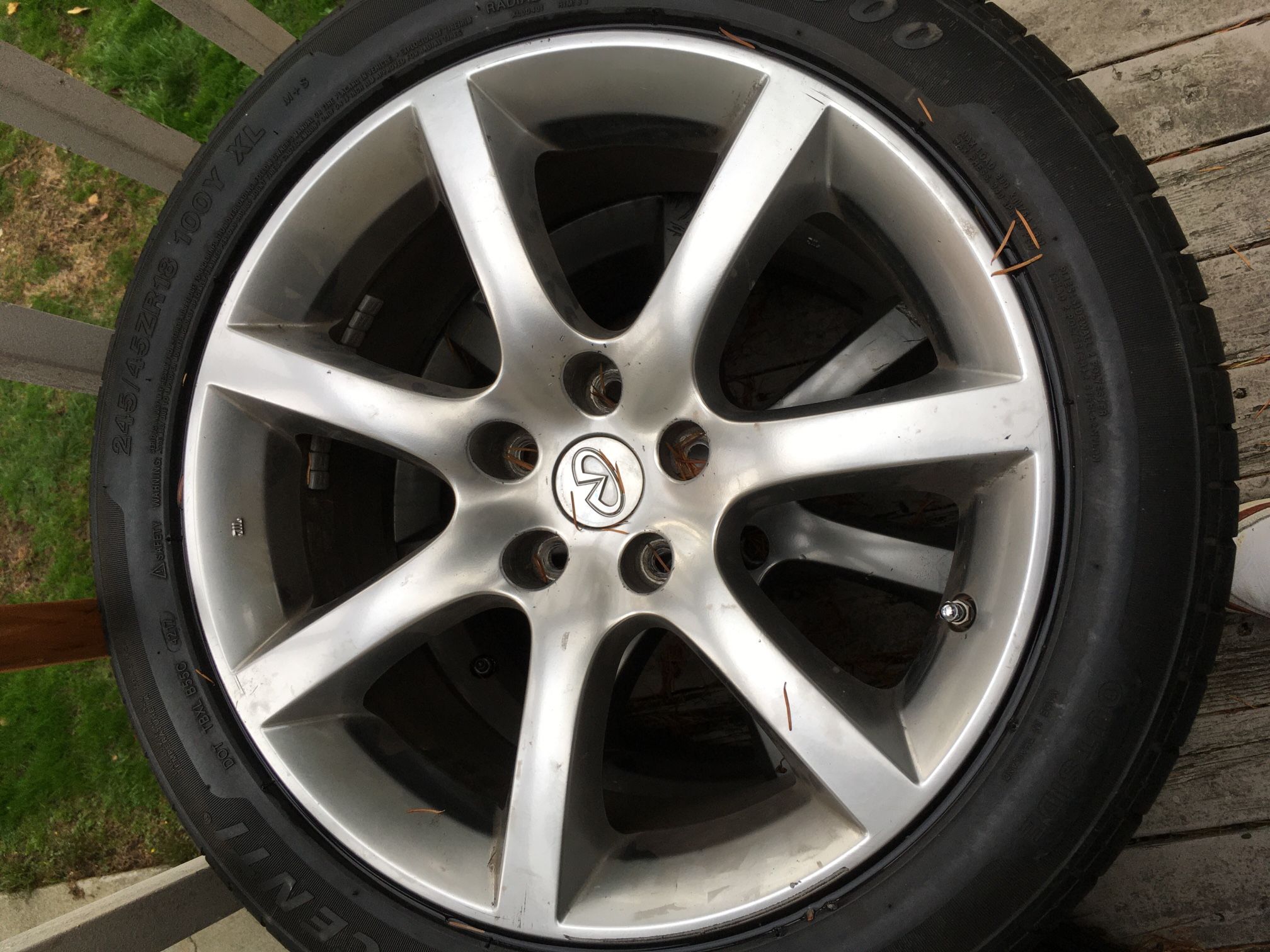 Wheels And Tires 5x4.5 Or 5x114.3 18 Inch for Sale in Seattle, WA OfferUp