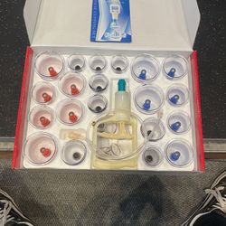 24 Pc. Cupping Vacuum Set