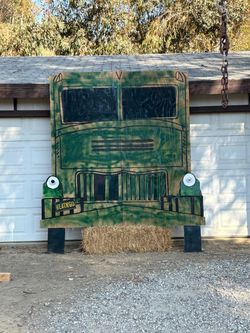 Handmade Jeepers creepers truck Halloween Decoration