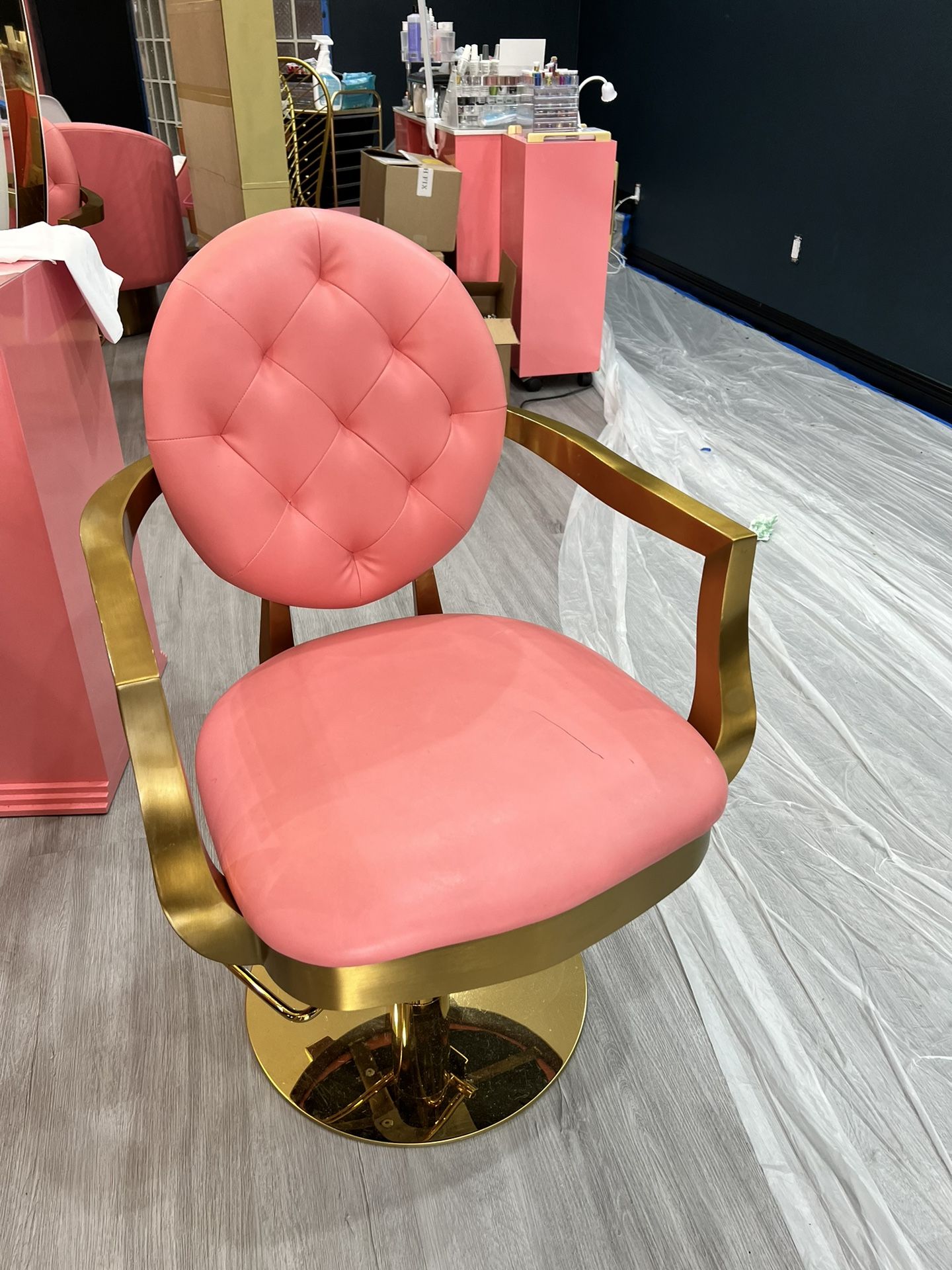 Adjustable Vintage Salon Chairs
