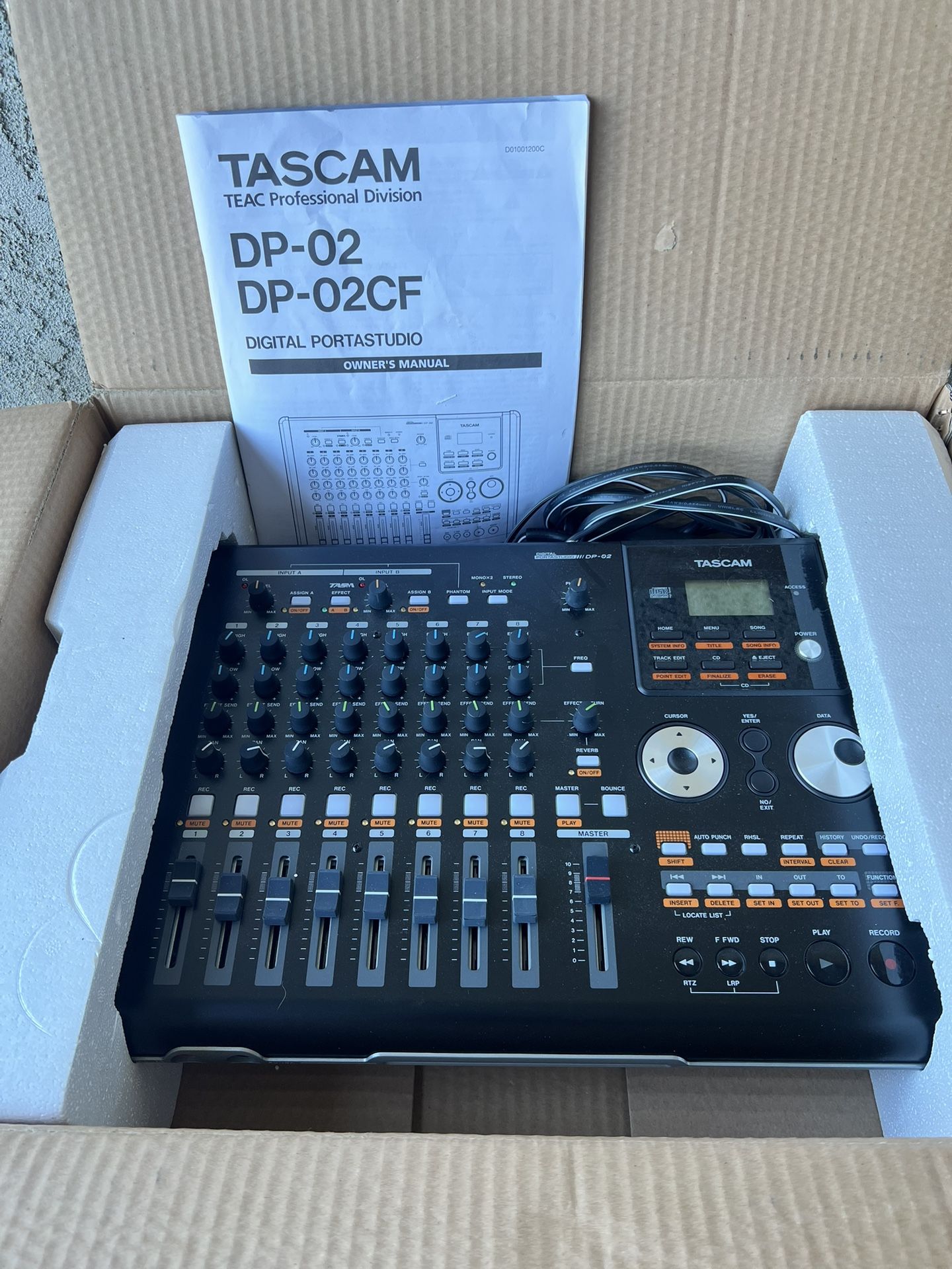 Tascam DP-02 Digital Portastudio