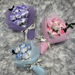 Small Preserved Soap flower Bouquet 