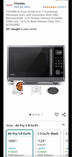 Toshiba microwave in perfect condition