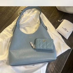 Coach Brooklyn 28 and Quilted Wallet