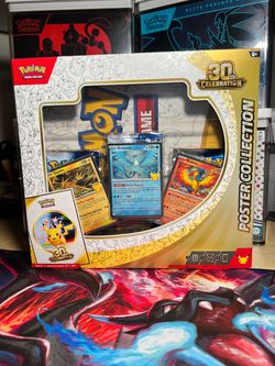 Pokémon 30th Celebration Poster Collection Box