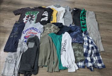Boys Clothes Lot Of 20 Size 6 Pants Shorts Tops Abercrombie H&M Target
