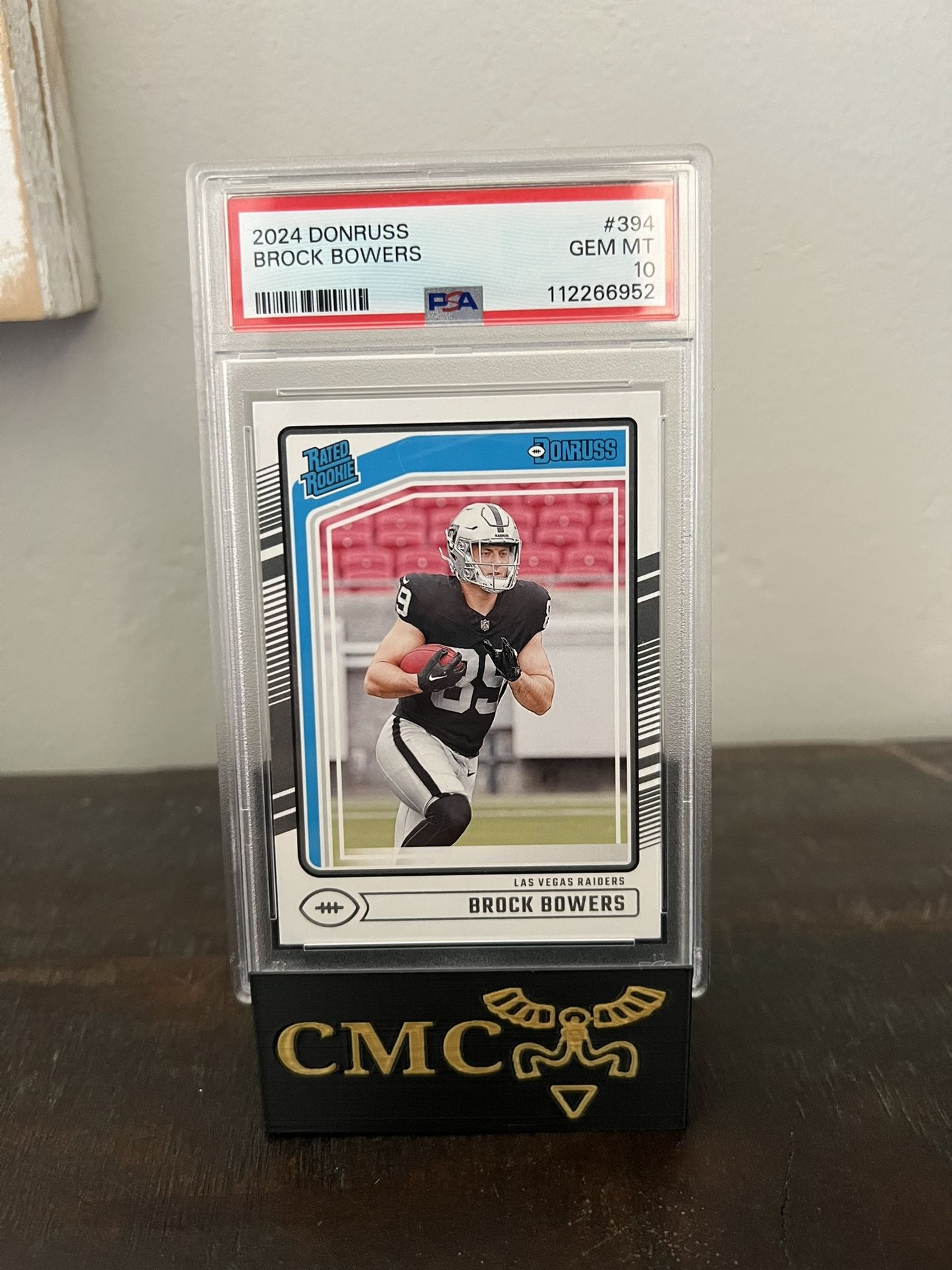 Brock Bowers RR PSA 10