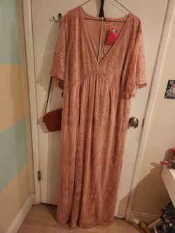 Pink Blush Dress 2xl