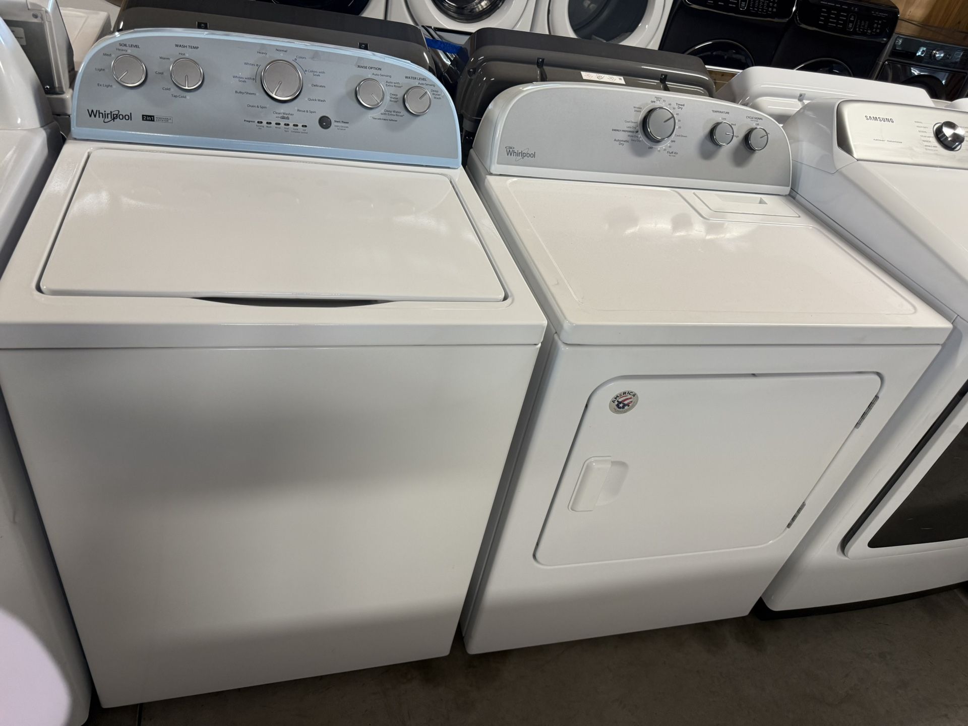 Whirlpool Washer And Dryer Set