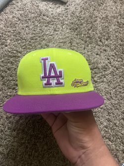 La dodgers  fitted hat  size 7