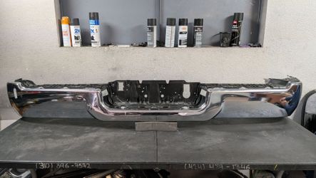 2019-2020-2021-2022-2023-2024 DODGE RAM 2500 / 3500 REAR BUMPER OEM USED #10434