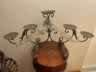 Metal Candle Holder