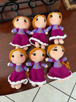 Rapunzel  yarn doll