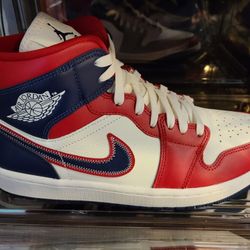 Wmns Jordan 1 Mid  Se 'USA' 2022