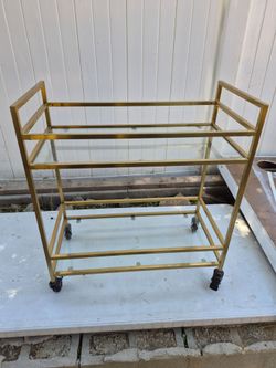 Cart Bar Rolling 29×28" Carrito Bar con ruedas!$50!