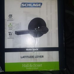 ×2  Latitude Lever. Matte Black.