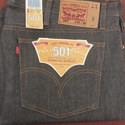 Levis 501 Mens  40x30   New with Tags