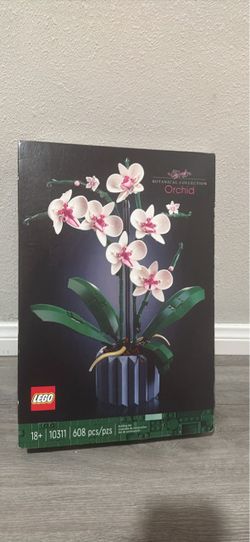 Orchid Lego Set