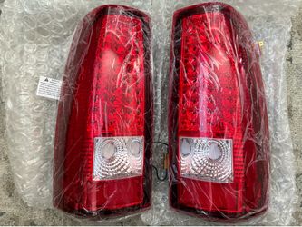 99-06 Chevy Silverado Sierra Red LED Tail Lights
