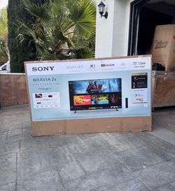 MV 75” Sony bravía 2 led 4k Uhd tv 75S20