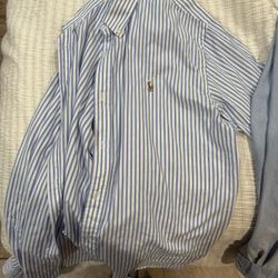 3 Ralph Lauren Button Up Shirts