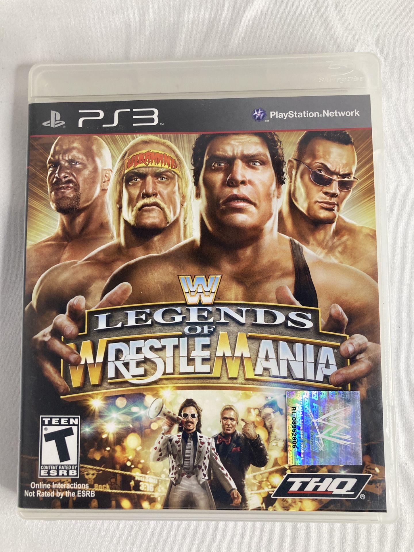 PS3 WWE Legends Of WrestleMania CIB
