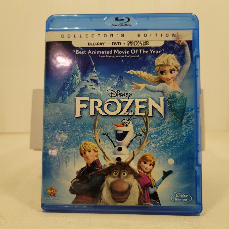 BLU RAY / DVD COMBO PACK FROZEN. DISNEY COLLECTORS EDITION. $5