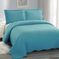 3 Pcs Quilt King Size 