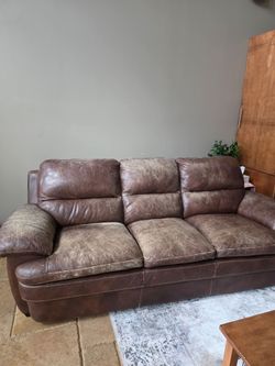 FREE:  2 Heavy duty used couches